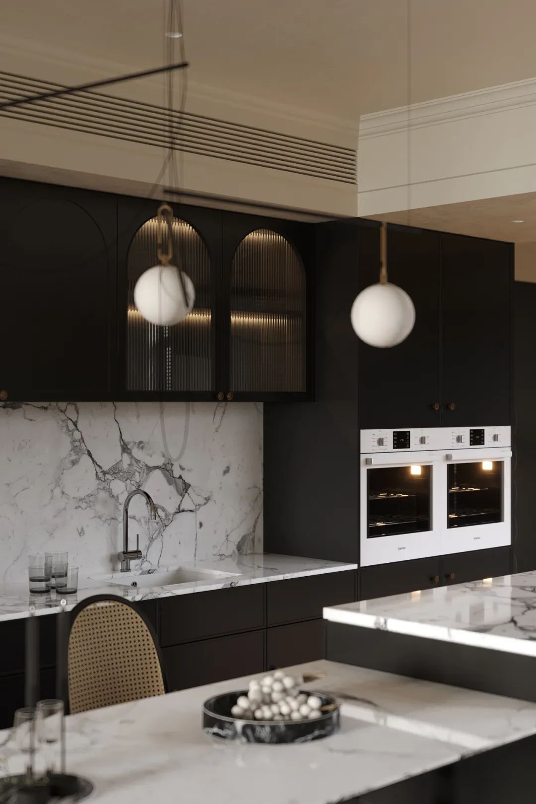 奶油法式复古风丨1218 设计事务所-38