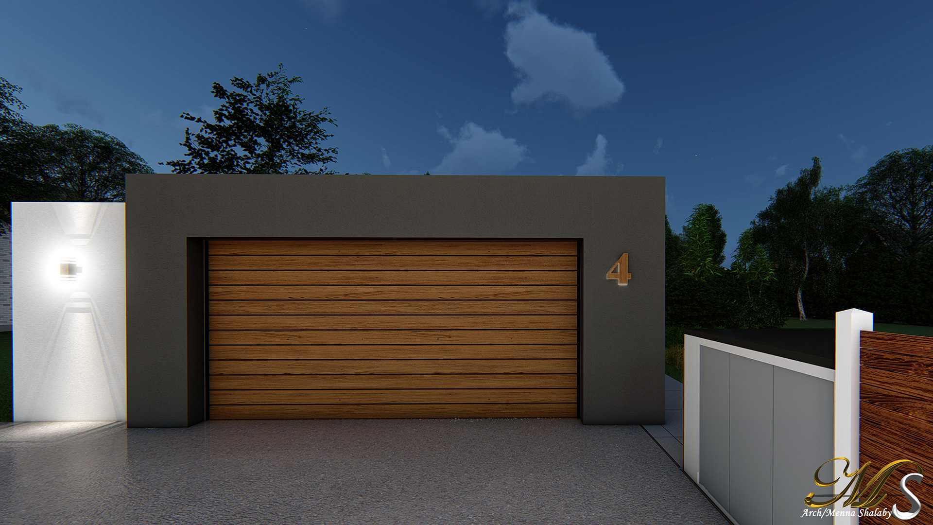 德国单户住宅外部设计-13