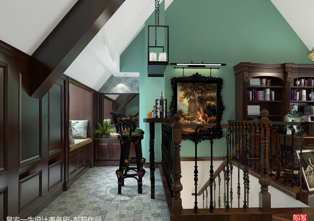 美式阁楼家居设计，打造多元空间体验-4