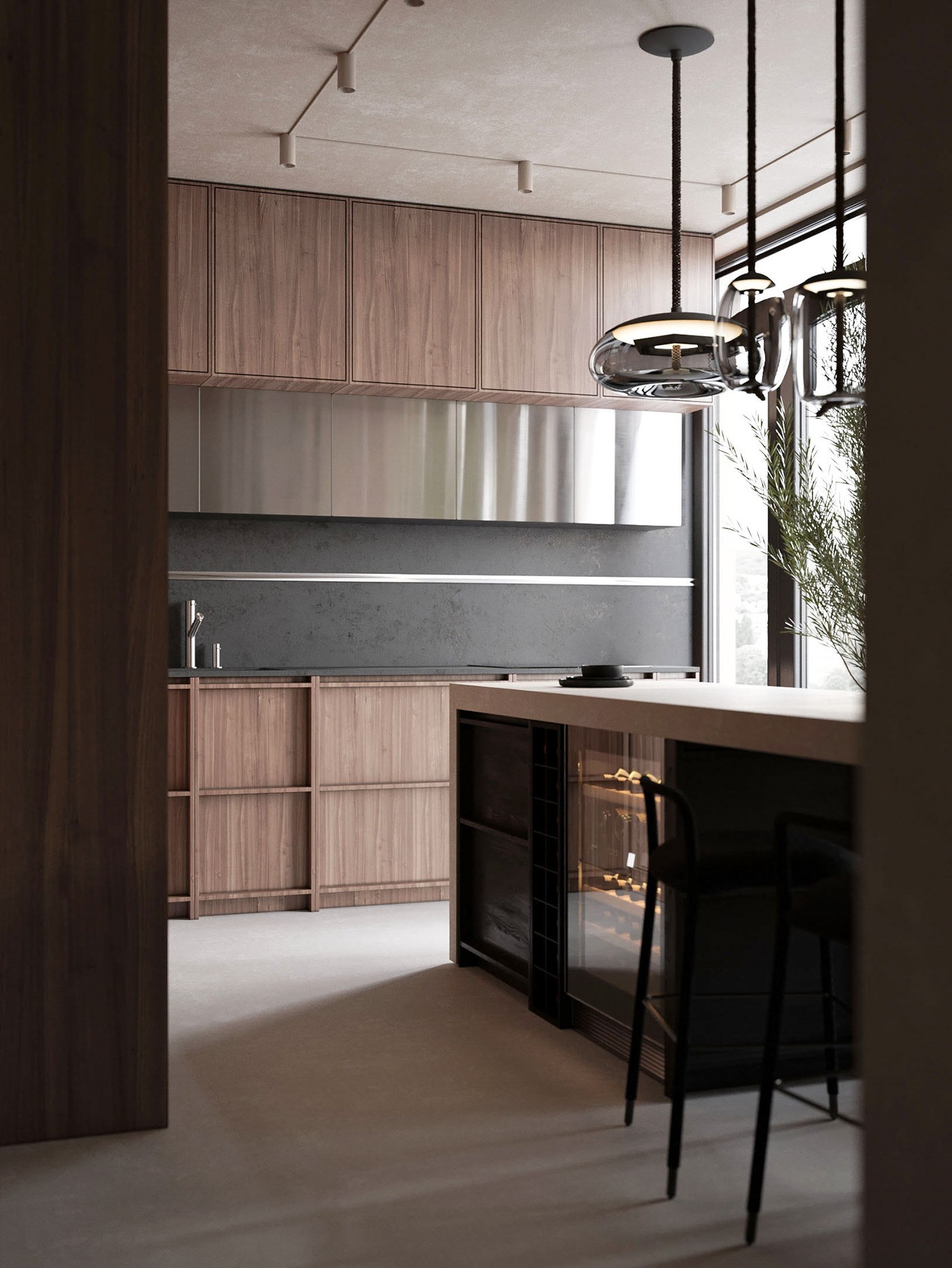 69㎡小空间公寓设计 超有氛围感！-5