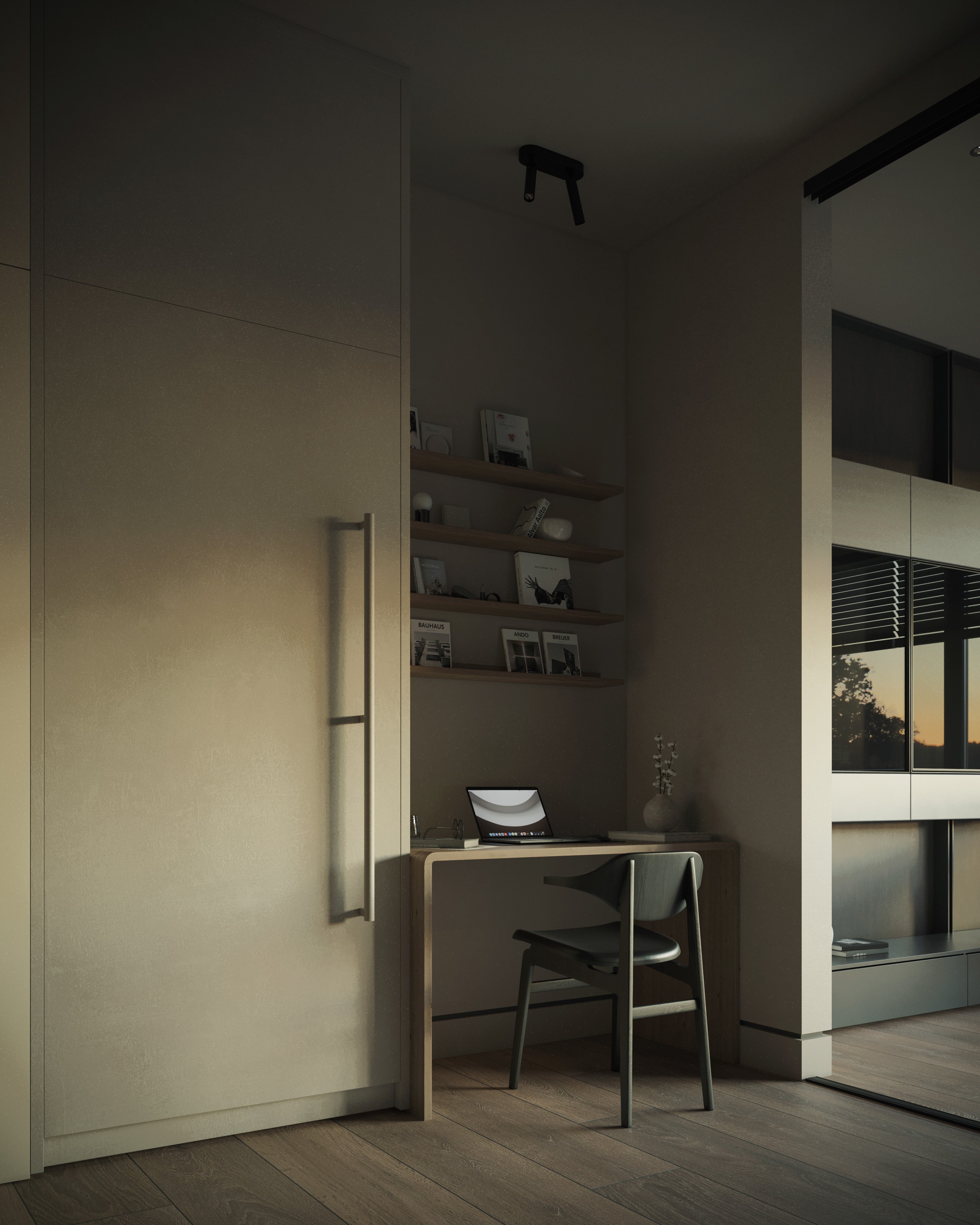 高级灰调 空间设计！-9