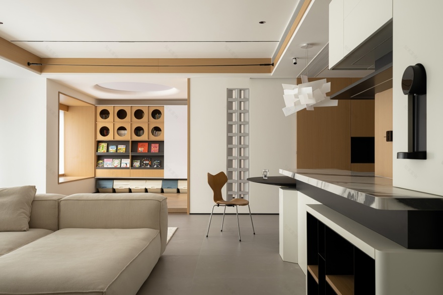 《予心》成都138㎡适童化改造丨中国成都丨宏福樘设计-6