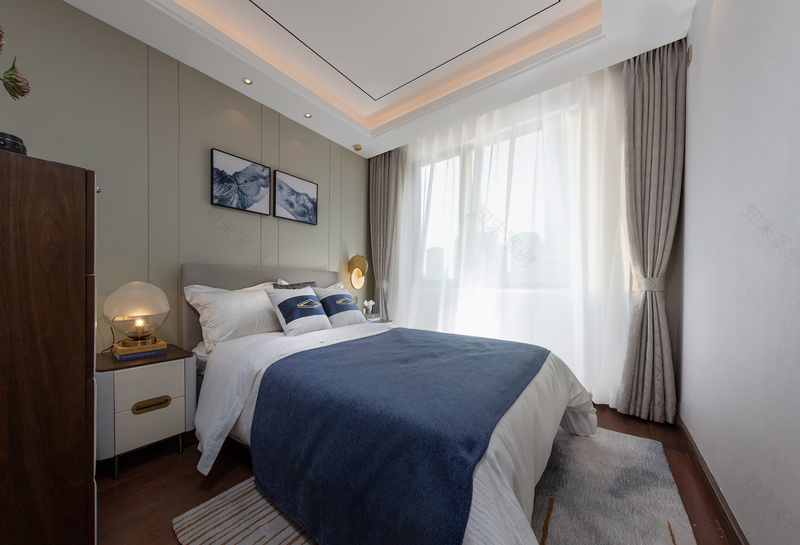 融侨郑州融侨府高层133户型样板间——龙舌兰日出主题设计-20