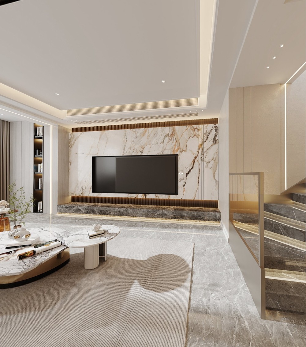 轻奢+法式混搭私宅丨中国重庆丨重庆俏业家装饰-32