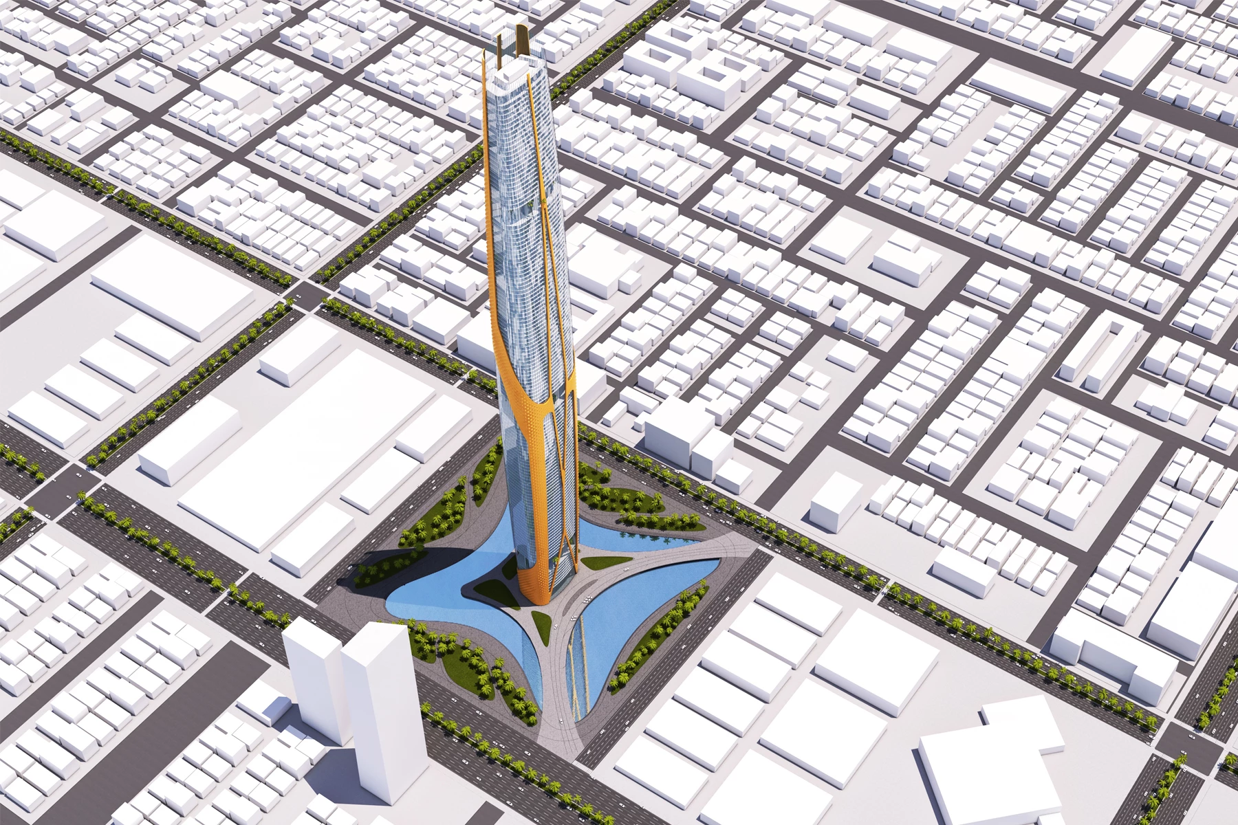 风之塔 · 沙特酒店综合体设计-9