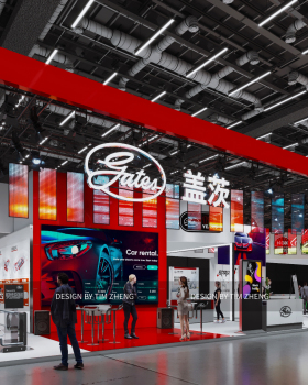 三合一展台设计丨中国深圳