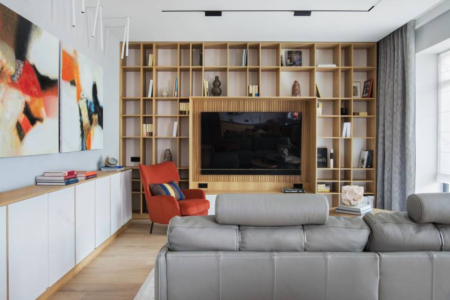 彼得格勒侧155平方米公寓丨Жилиных兄弟工作室-5