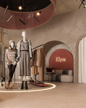 服装陈列室；服装展示厅 丨阿联酋丨Twoinfinito studio