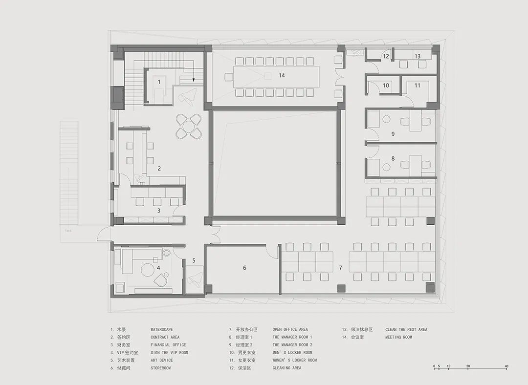 华侨城路劲南京山语隽府售楼处设计丨中国南京丨春山秋水设计-65