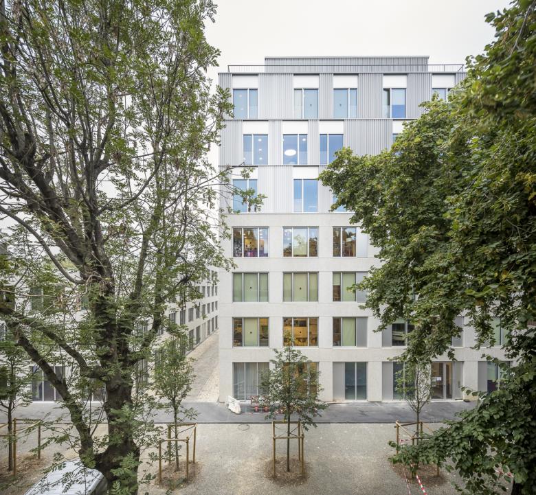 Atelier Zündel Cristea丨Health equipment, housing 100 rooms, teaching and offices丨法國-30