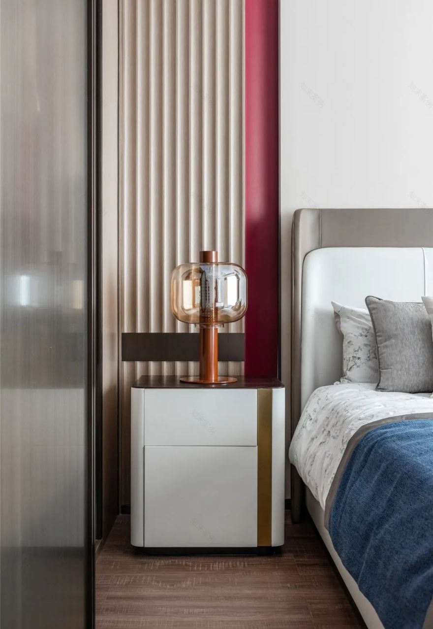 泽京铂宸现代中式样板间丨中国河南丨品辰装饰工程设计有限公司-19