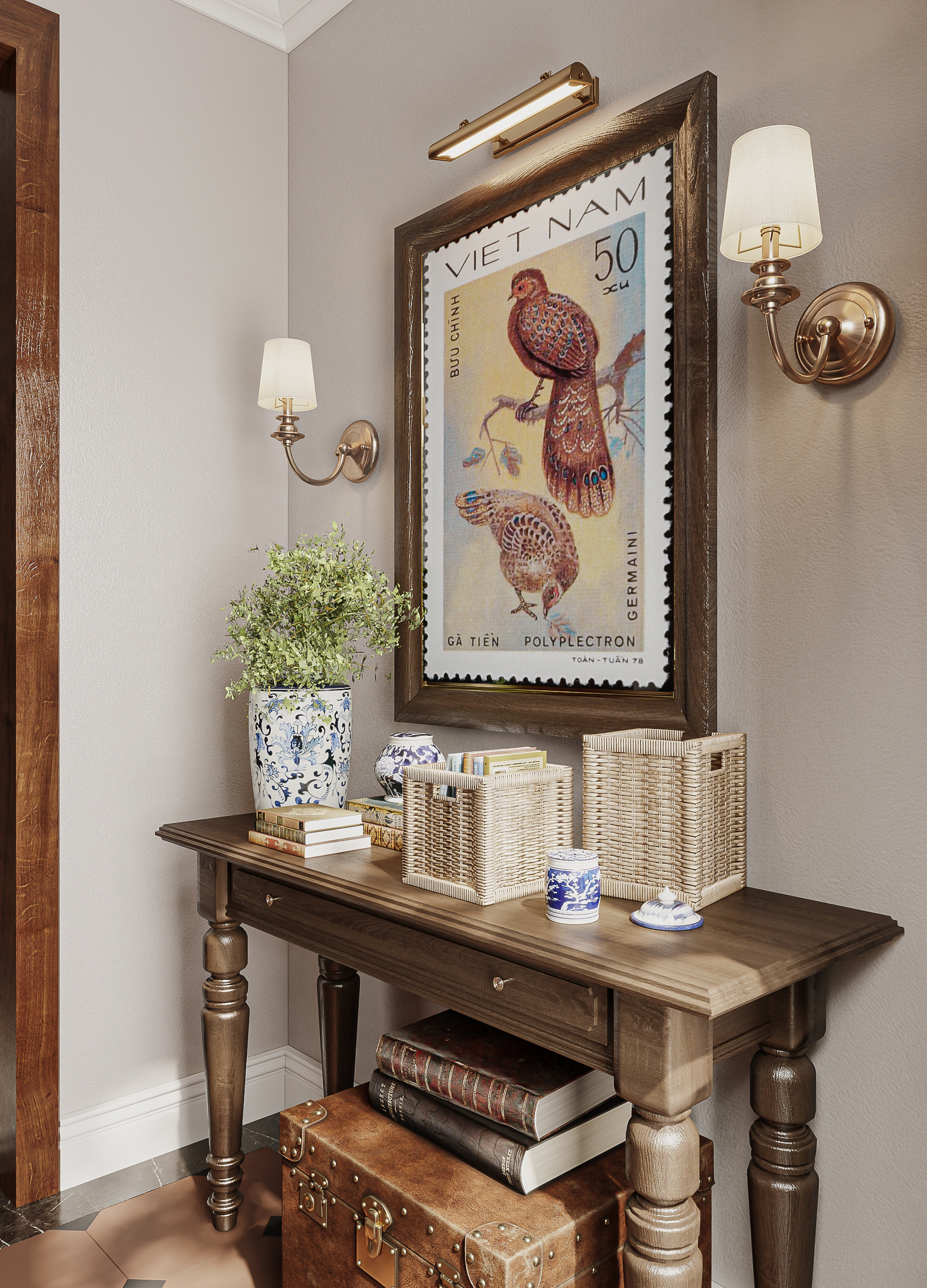 厨房和餐厅桑泰别墅丨越南-20