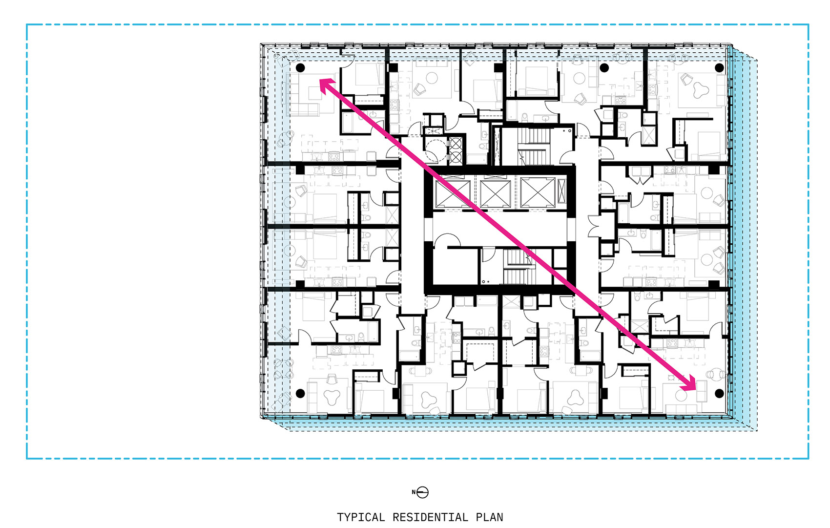 Skyglass 公寓丨美国西雅图丨HEWITT 建筑事务所-27