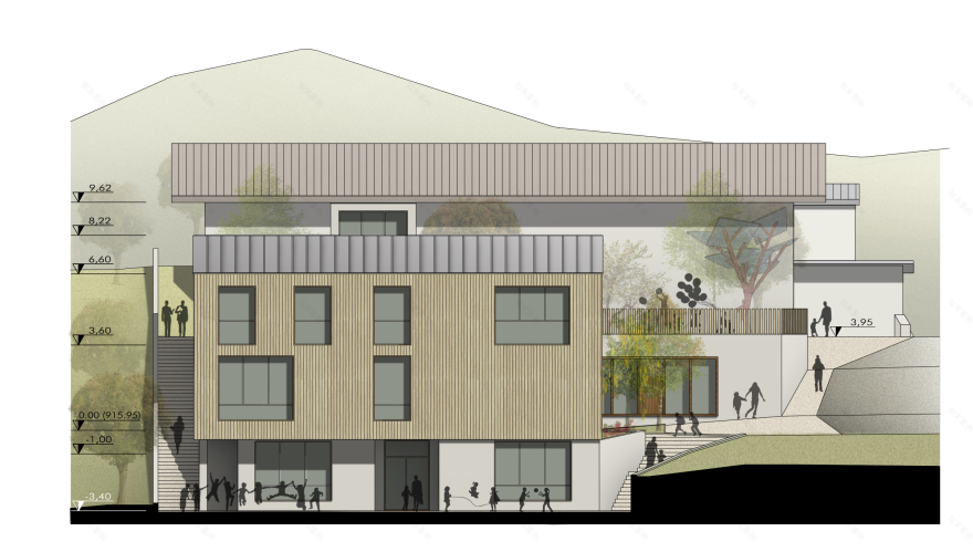 城市微气候下的幼儿园设计 | 灵活性与环保的共生-49