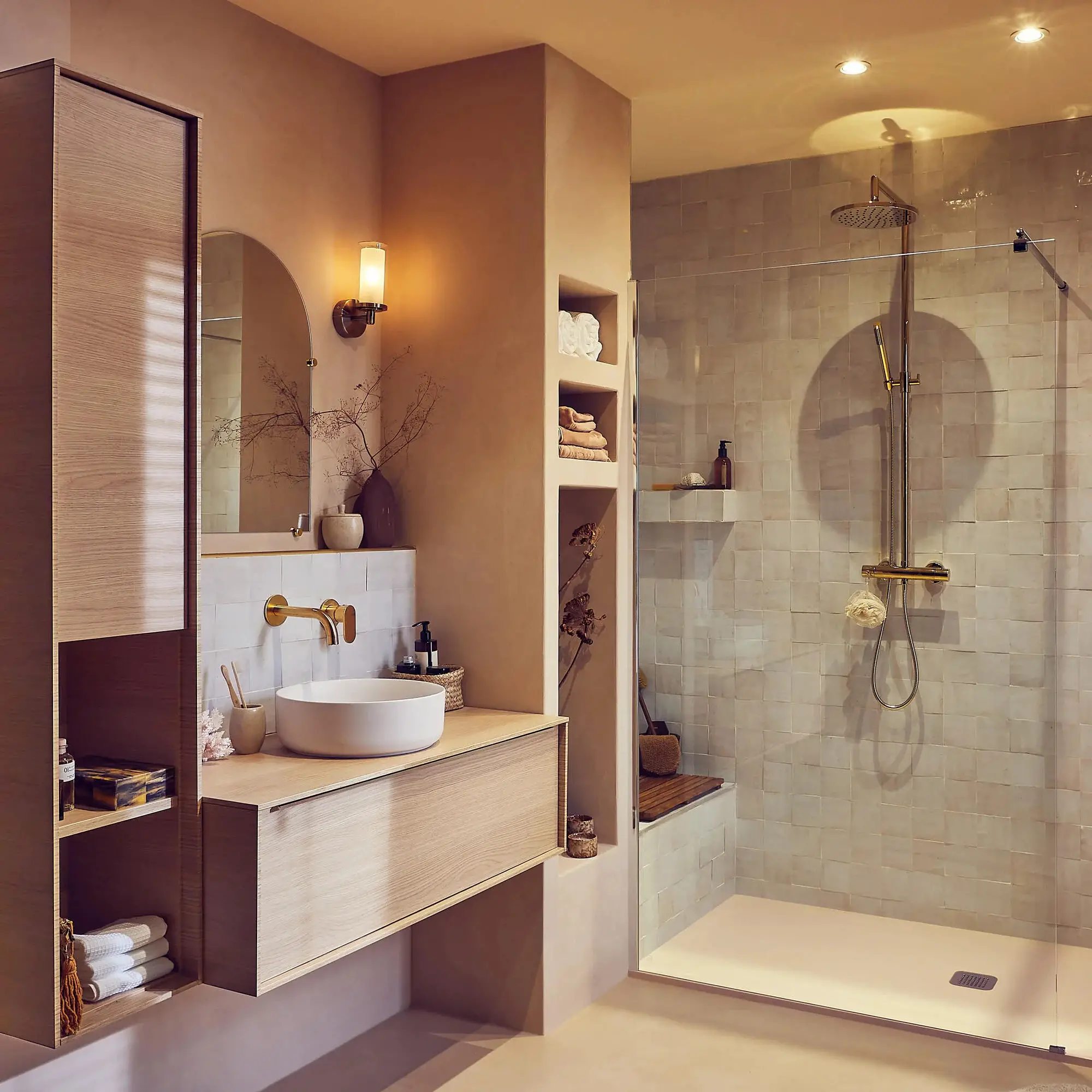 旧浴室翻新 | 打造舒适温馨的现代卫浴空间-2