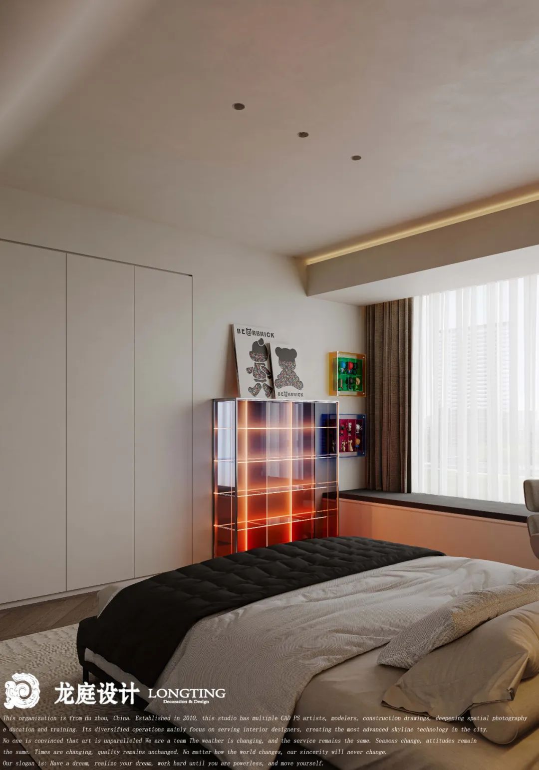 新案 春翠里墨色意式，暗涌是不息的姿态丨龙庭设计-45