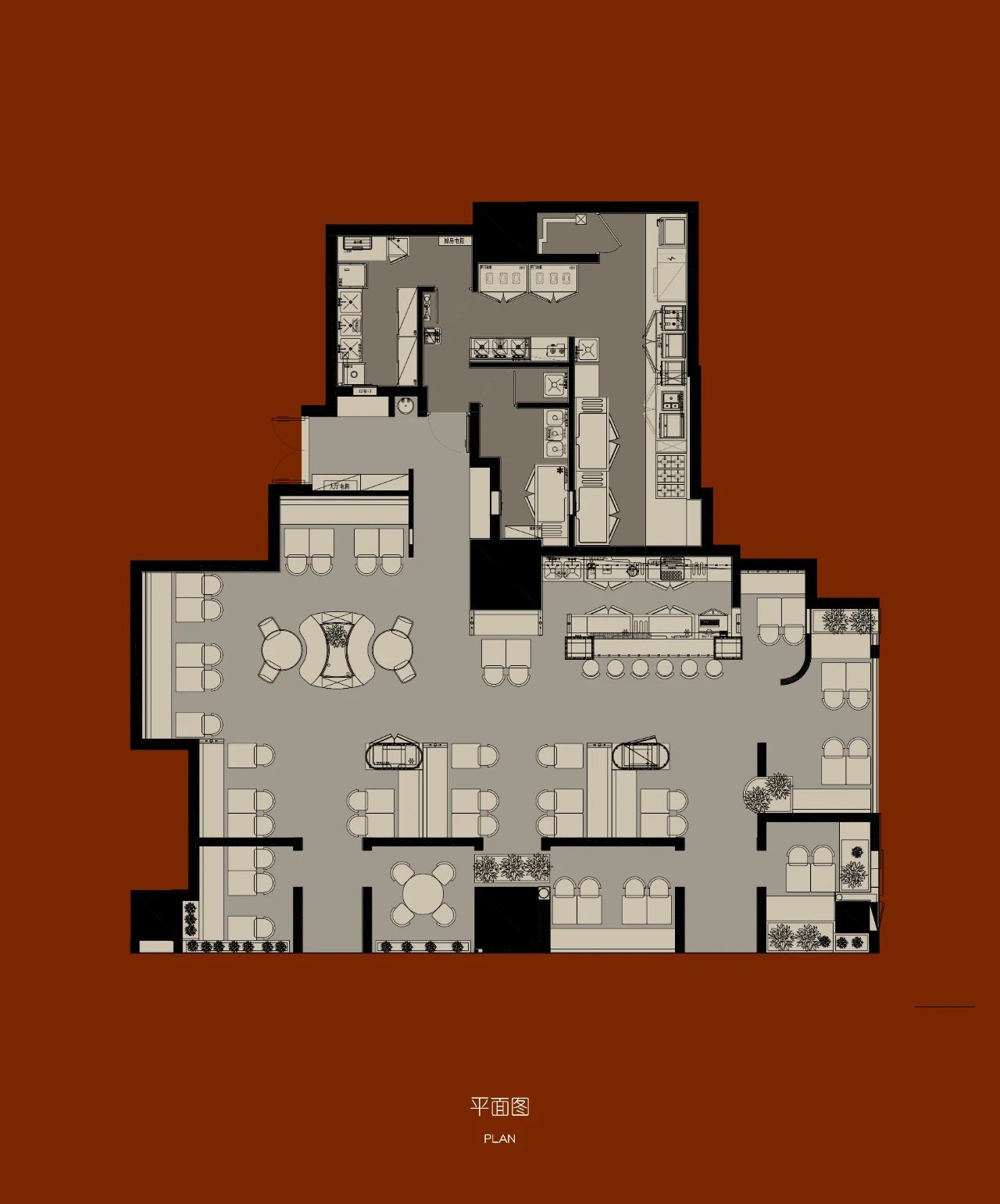 墨纪墨西哥餐厅设计丨中国天津丨北京佰第装饰工程设计有限公司-59