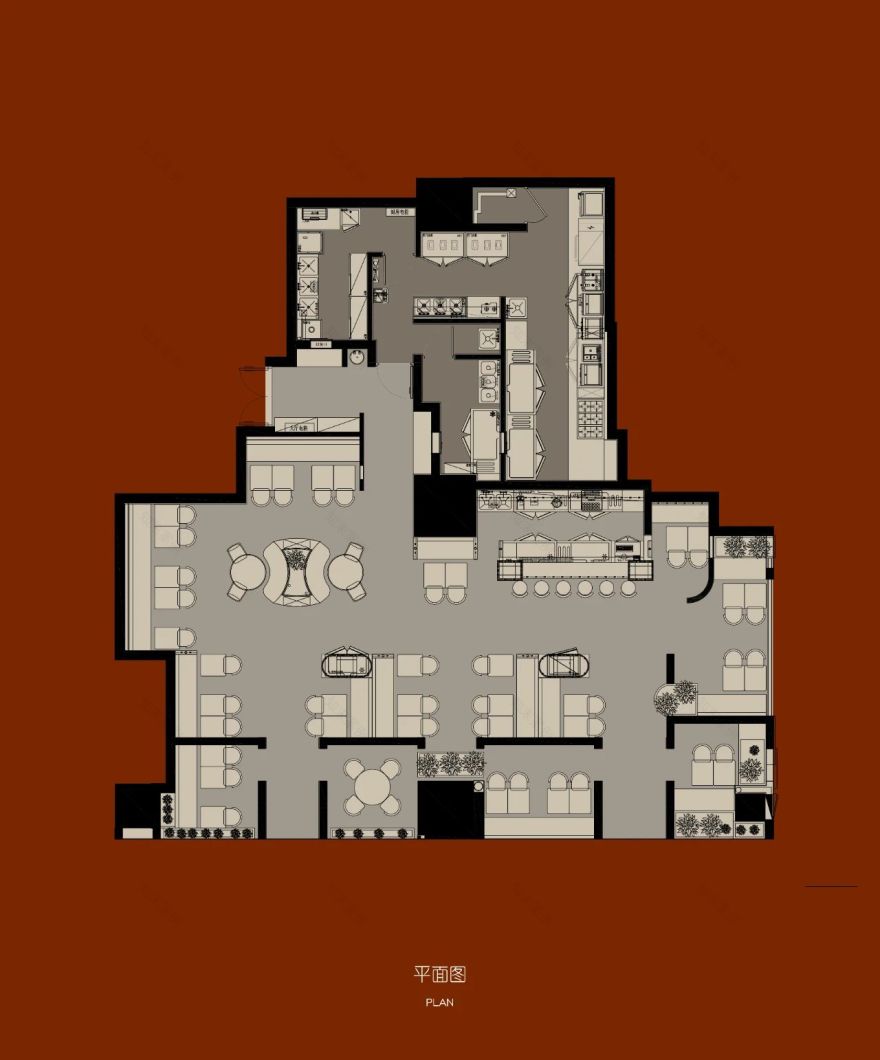 墨纪墨西哥餐厅设计丨中国天津丨北京佰第装饰工程设计有限公司-59