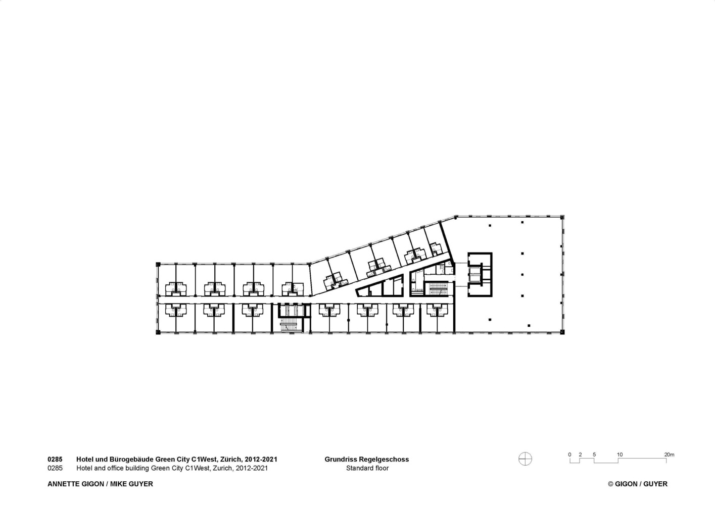 瑞士绿色城市酒店及办公楼丨瑞士苏黎世丨Gigon,Guyer Architekten-34