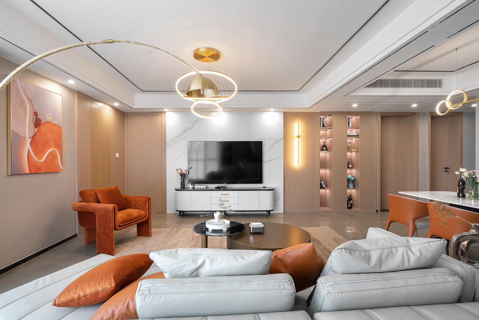 127㎡独具一格的江景房设计-10