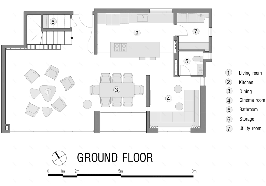 越南胡志明市顶层公寓现代工业设计-18