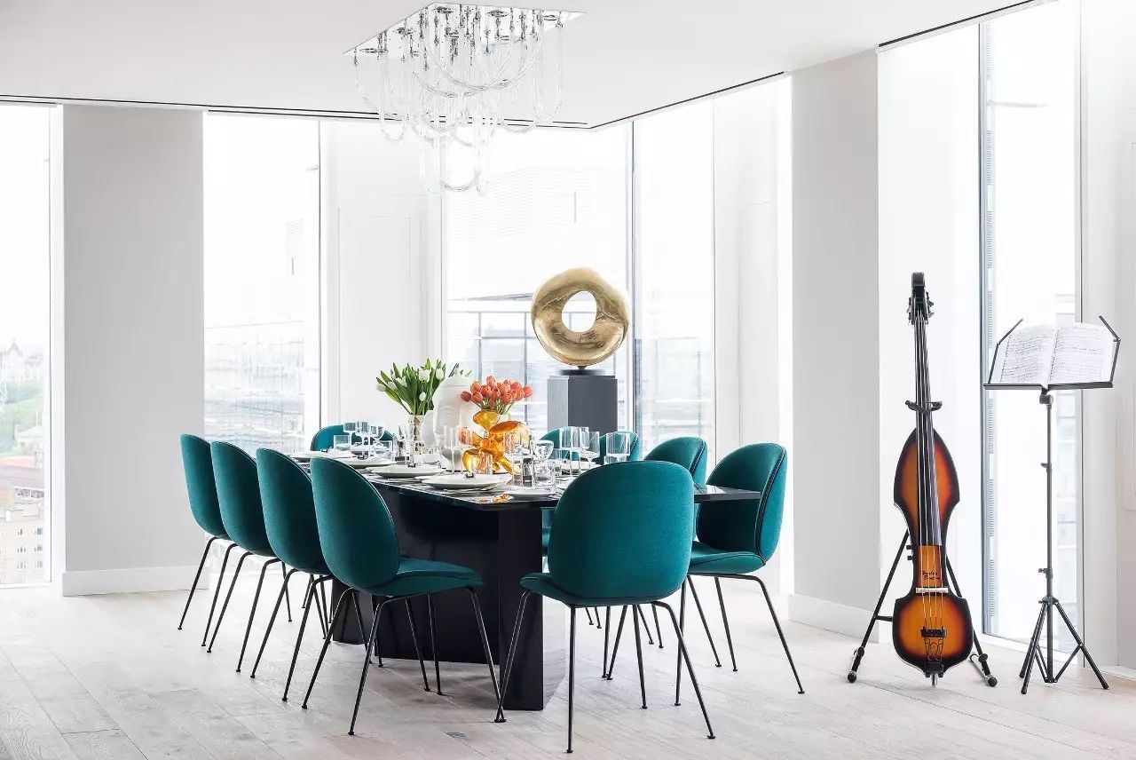 英伦风室内设计 | 优雅格调与色彩的完美融合-70