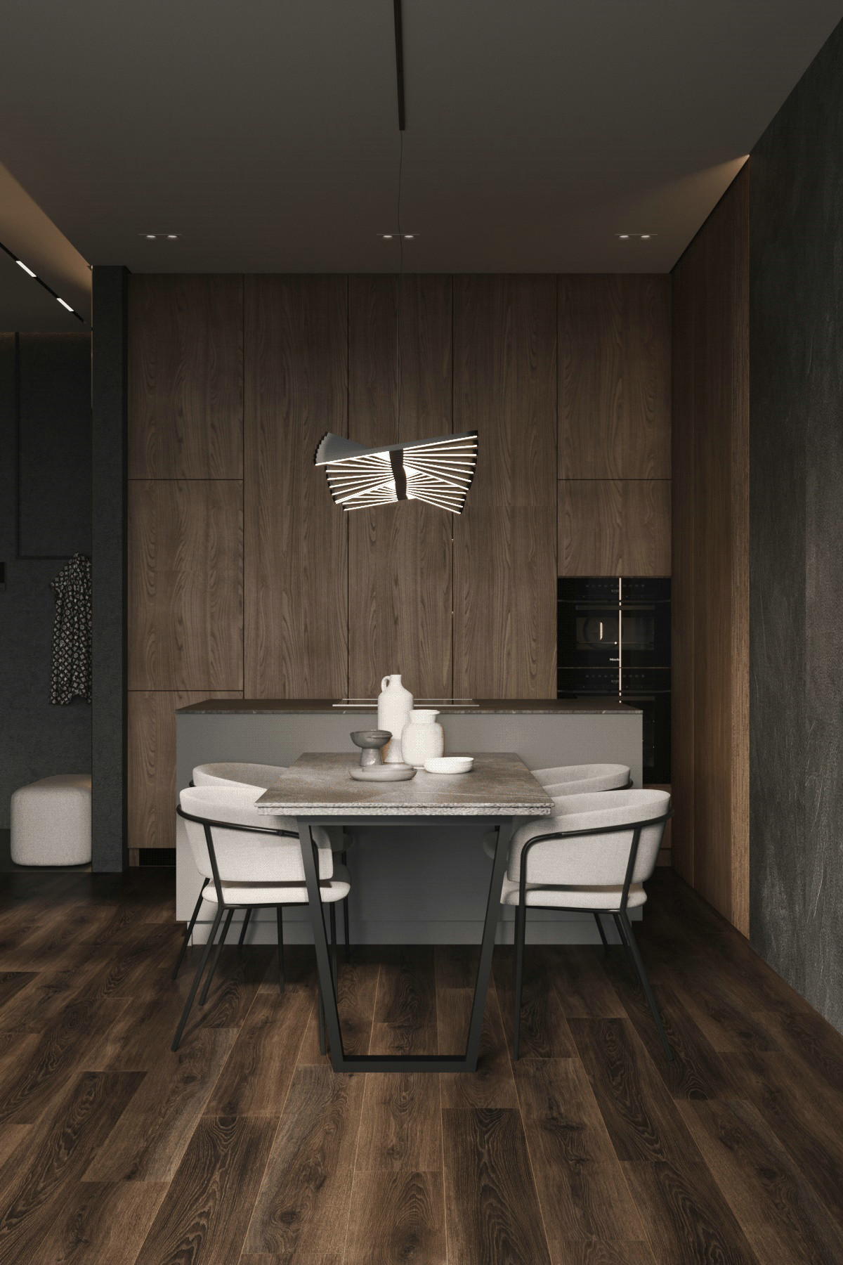 深色系公寓设计-12