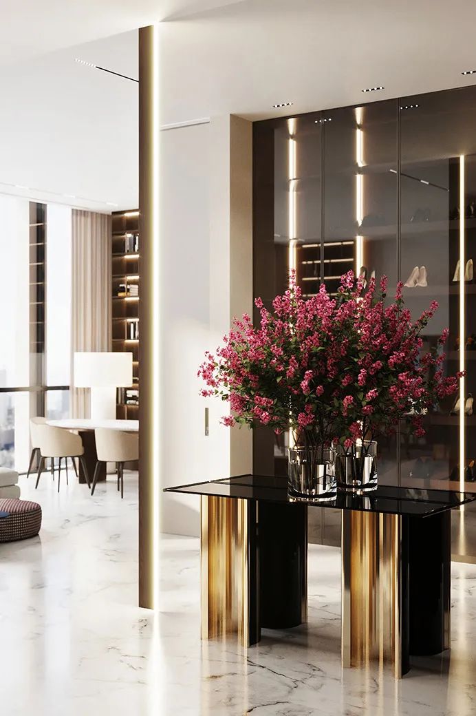 现代轻奢公寓设计丨CHRISTINA BENNETT-36