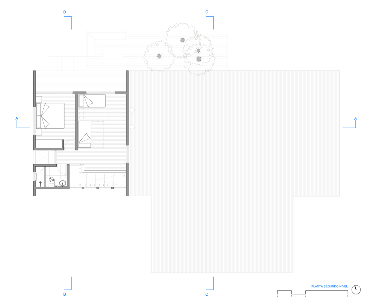 湖畔静谧之家 | 智利巴塔哥尼亚森林与湖泊的完美融合-52