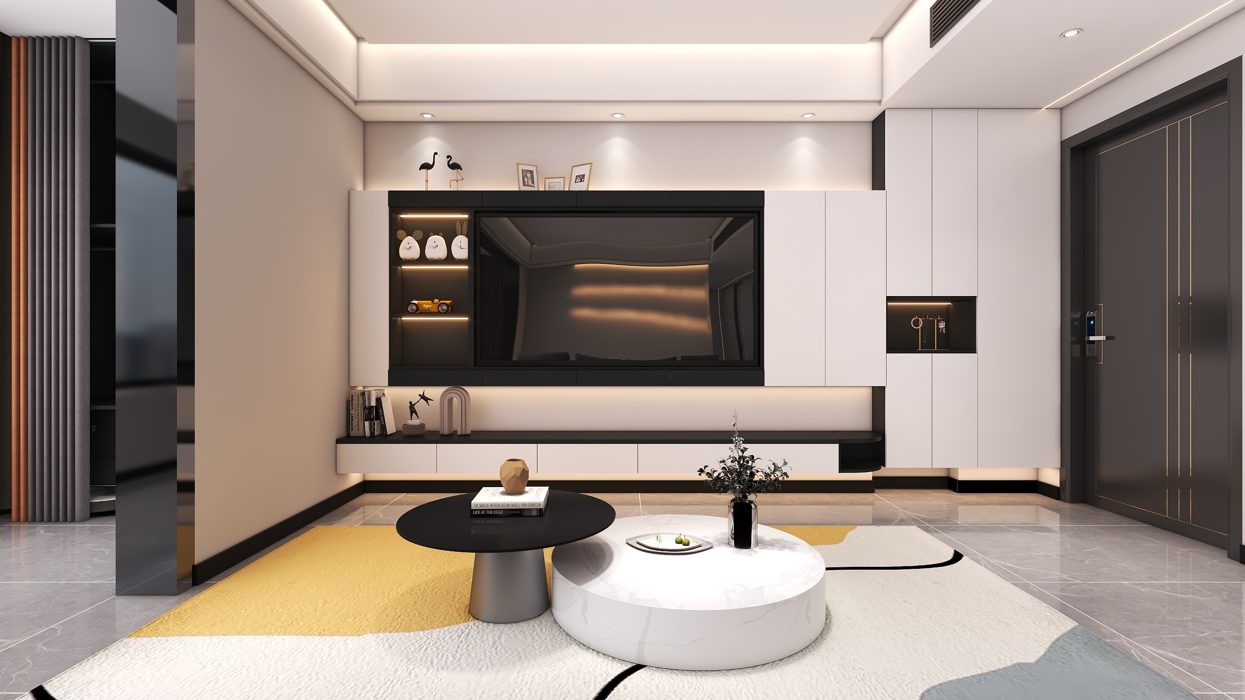 四川成都华府悦璟（114平方现代简约三居室）-6