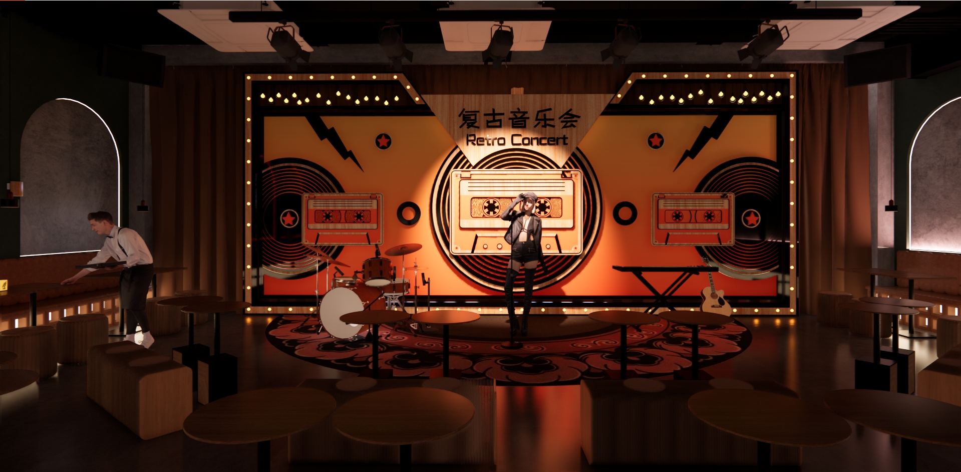 北京酒馆设计——[大酋瓦肆]设计方案-16