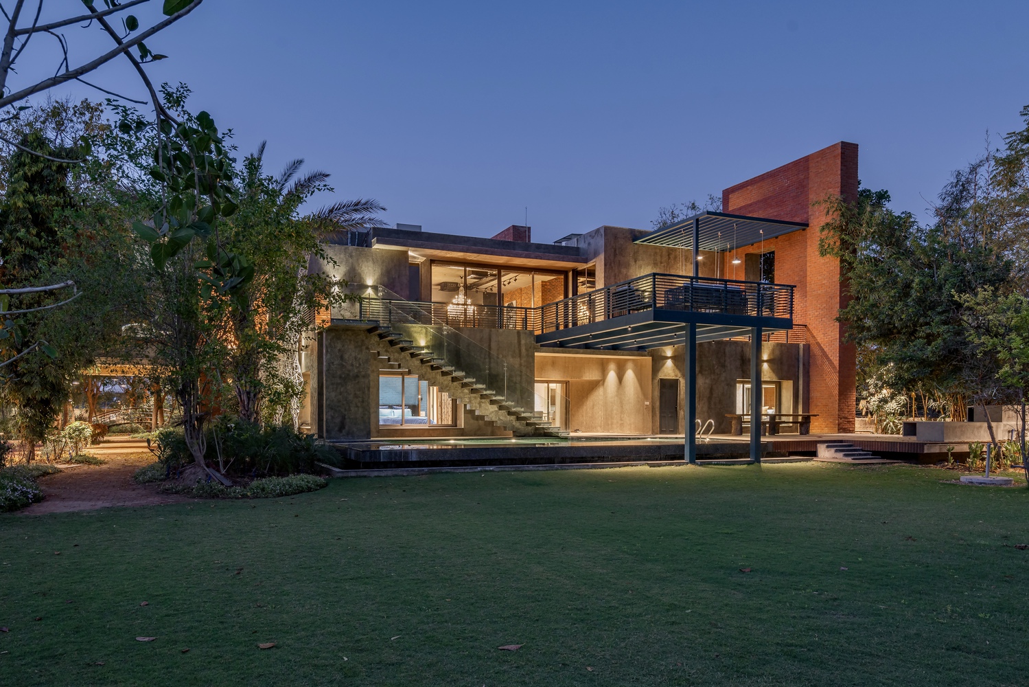 印度艾皮库斯别墅丨Vihar Fadia Architects-42