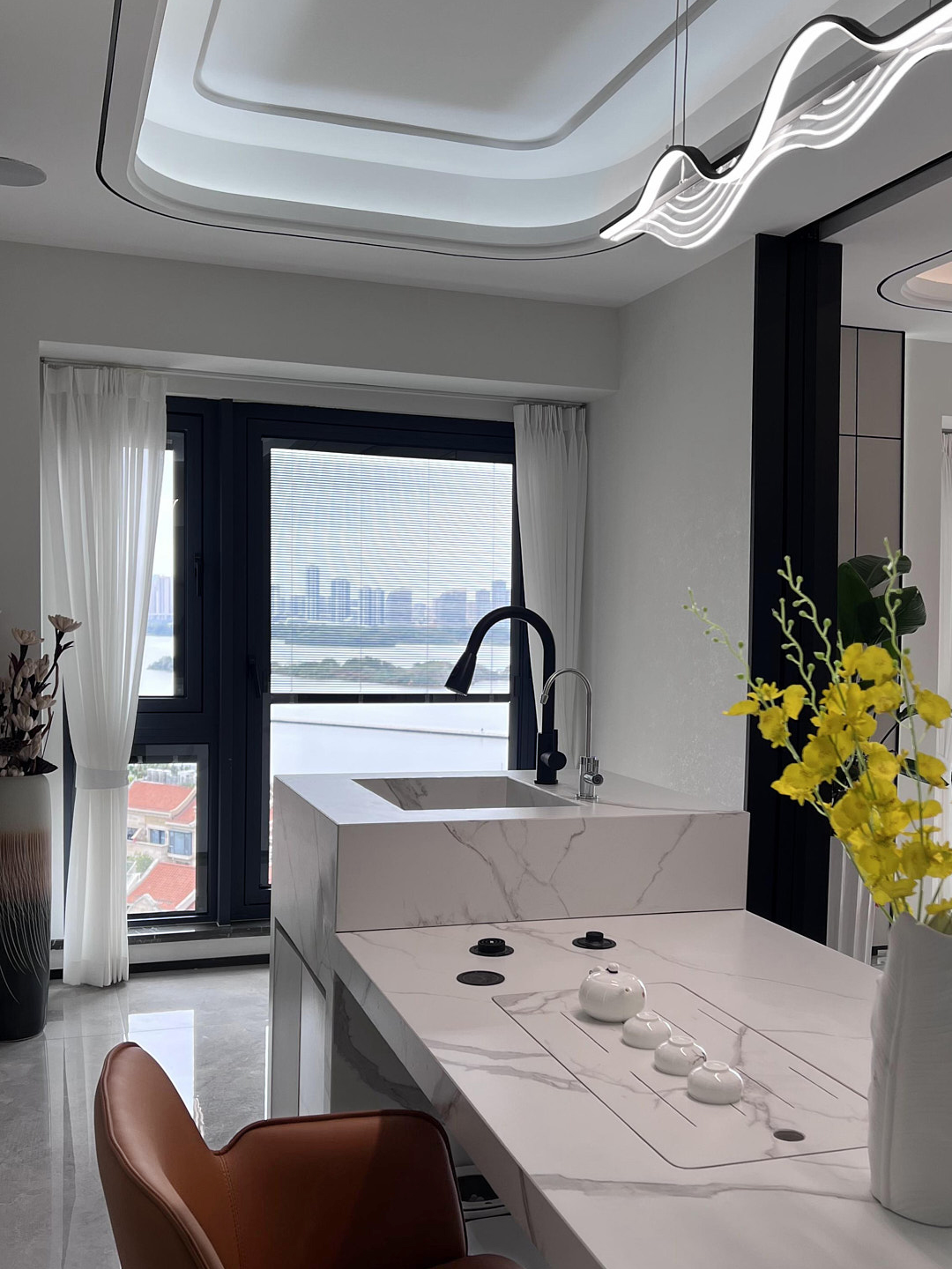 水晶湖郡 230m²现代简约设计丨曾建君-34