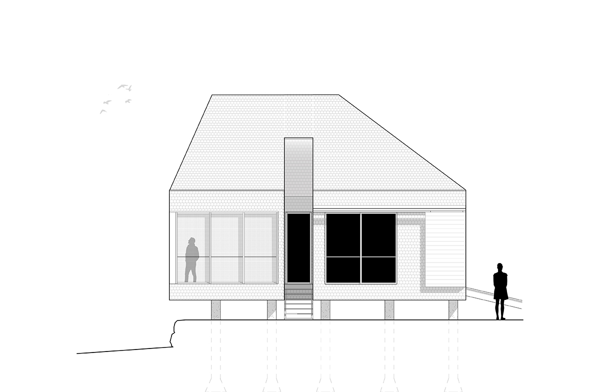 海畔禅意小屋丨加拿大丨Abbott Brown Architects-14