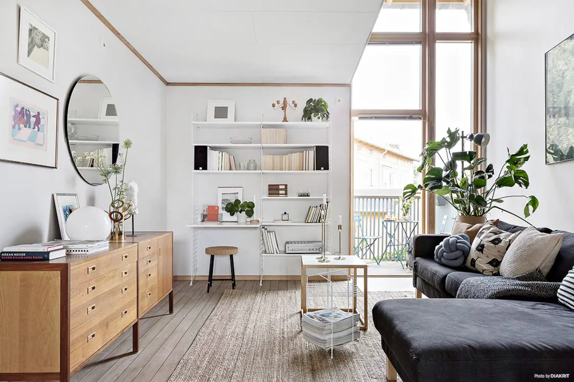 瑞典家庭复式公寓，简约而不简单-3