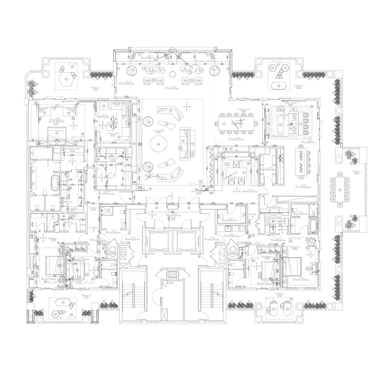 迈阿密因德卢私人住宅丨美国迈阿密丨Sam Robin-15