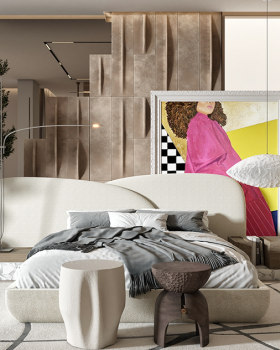 LUXURY MODERN MASTER BEDROOM DESIGN