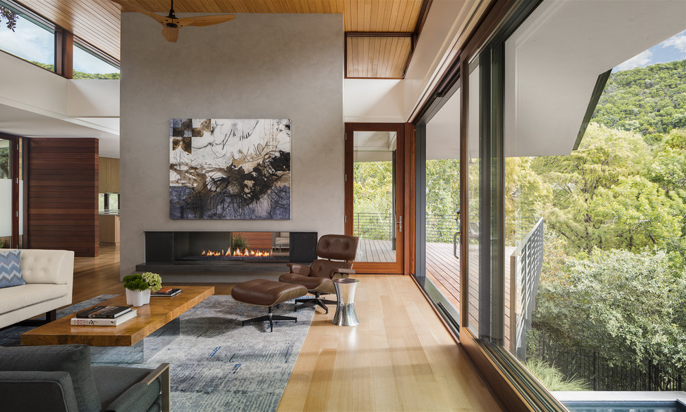 奥斯汀湖住宅 | 返璞归真的轻浮与稳固-37