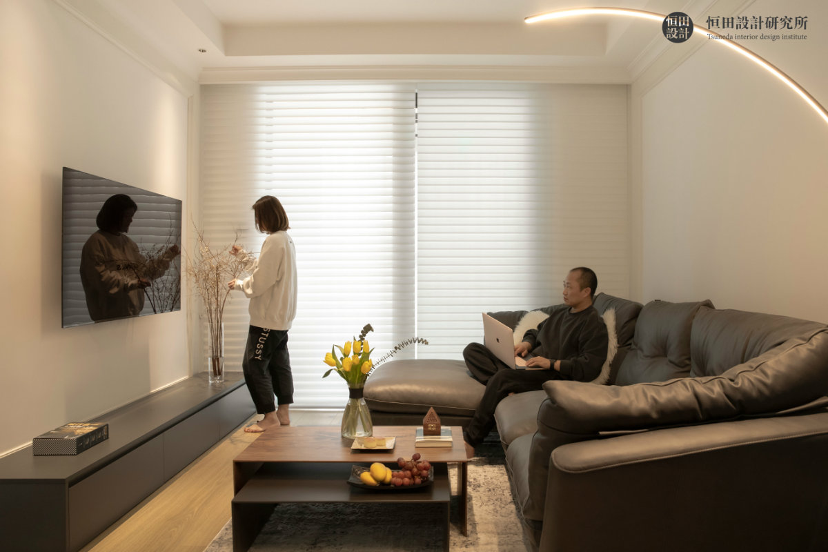 全隐形收纳的 82㎡ 精装房改造丨中国上海丨恒田设计-25