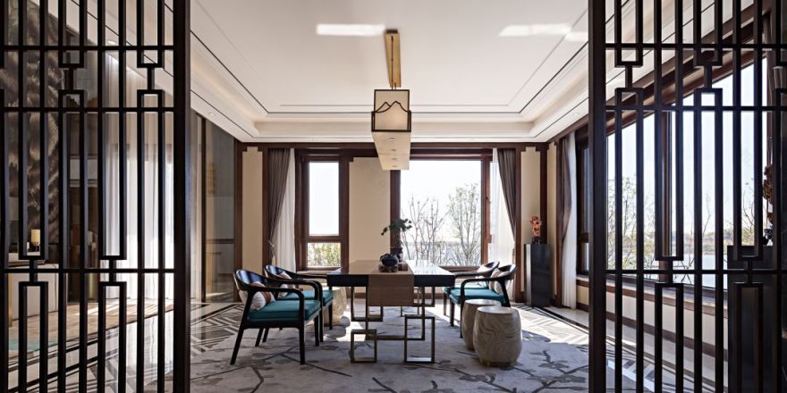 北京V7北湖壹号独栋别墅 戴勇室内设计师事务所-13