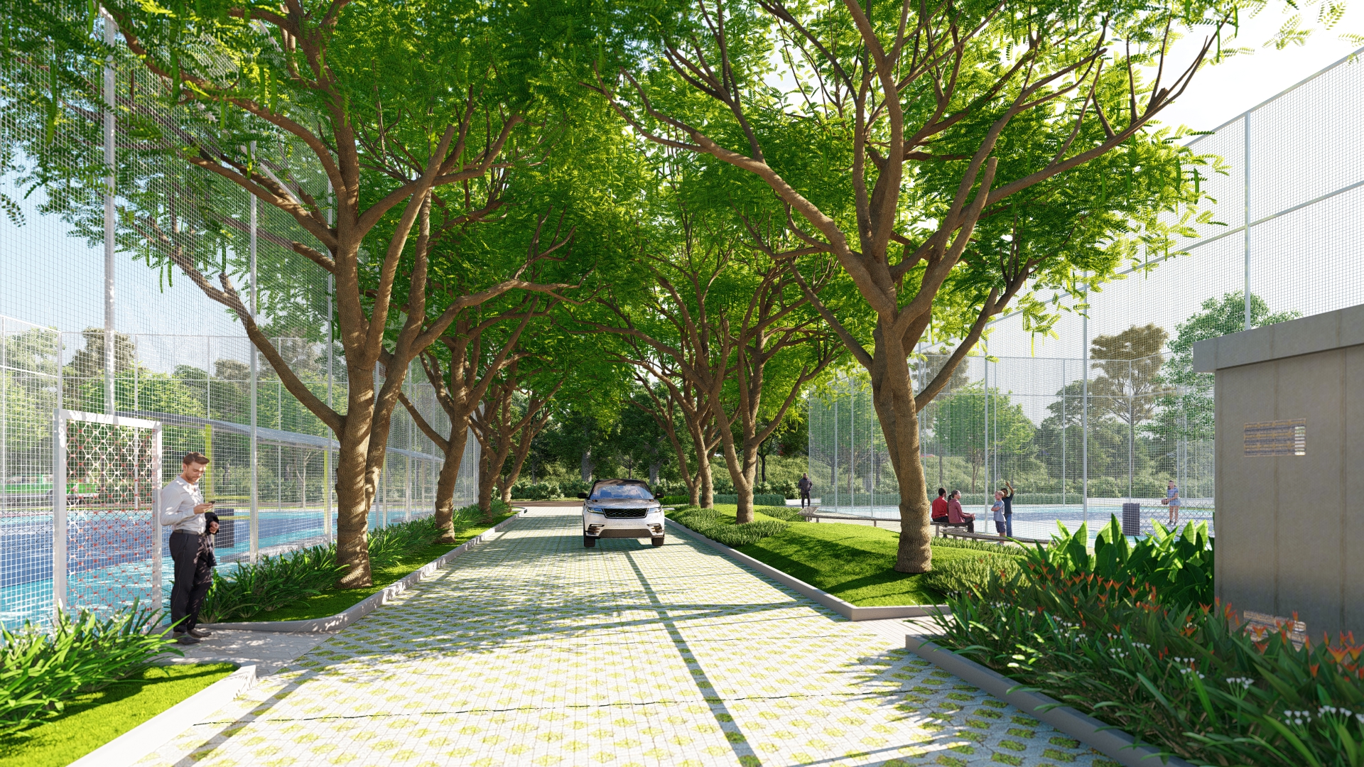 Khu tiện ích TDTT（体育设施区）丨Kts. Lê Hồng Thắm-8