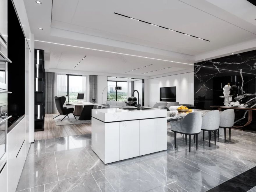 《夏之海》 | 运动风黑白灰空间,展现现代生活态度-21