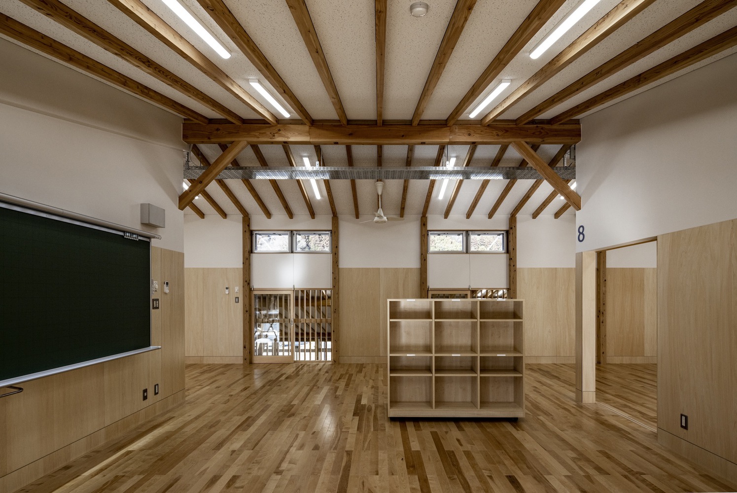 自然环抱的儿童友好型中学丨MIKAMI Architects-30