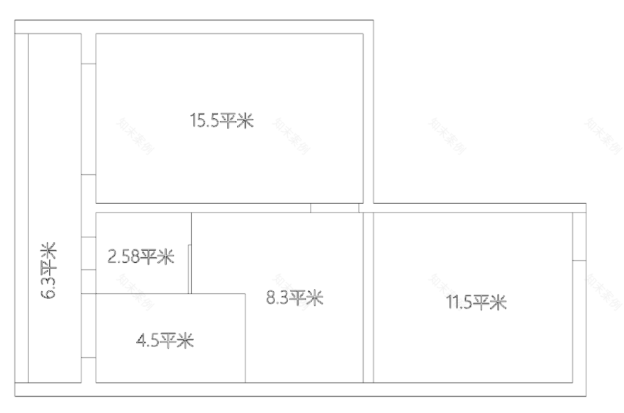 宅生活新定义 | 李羽虤 x 张天英“大小辫儿”的 48 平米全屋改造-14