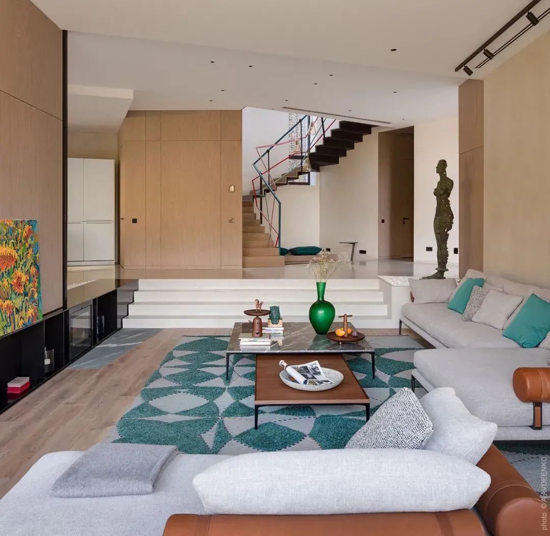 乌克兰基辅舒适美宅丨Oleksienko Architects-9