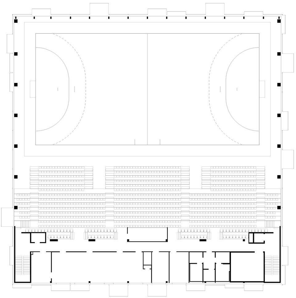 Hatvan多功能体育馆丨Napur Architect-61