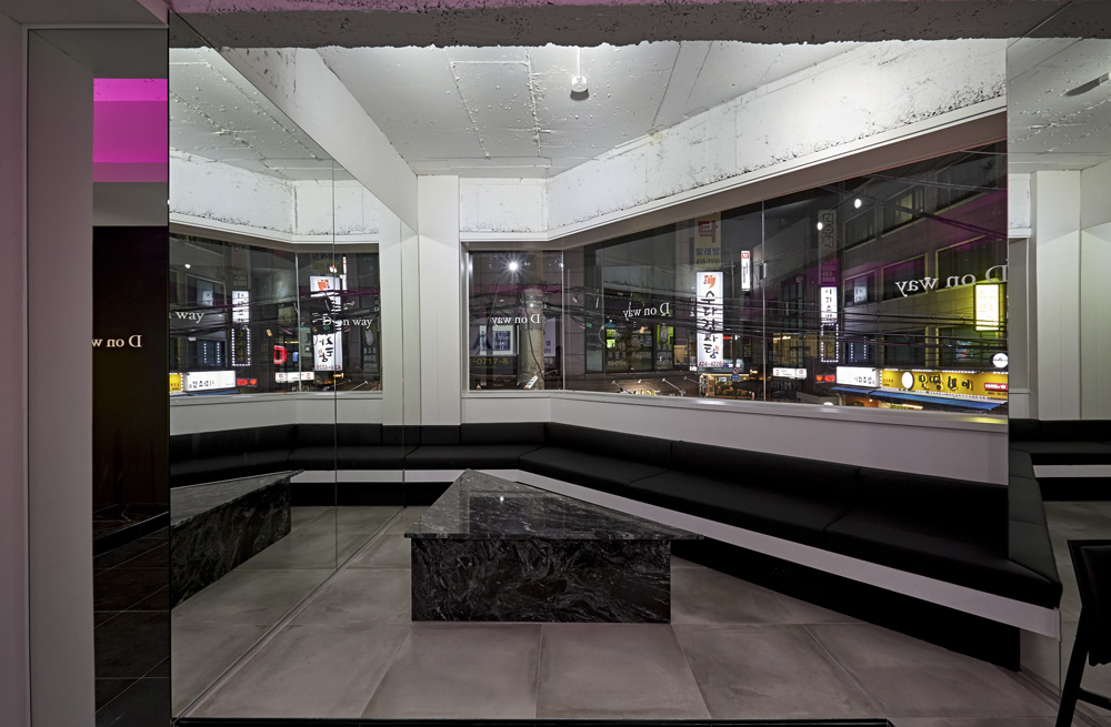 "韩国现代简约风格咖啡厅设计"-9