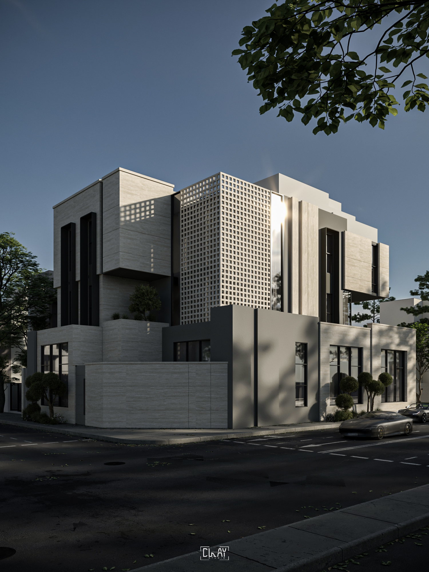 别墅立面设计-12