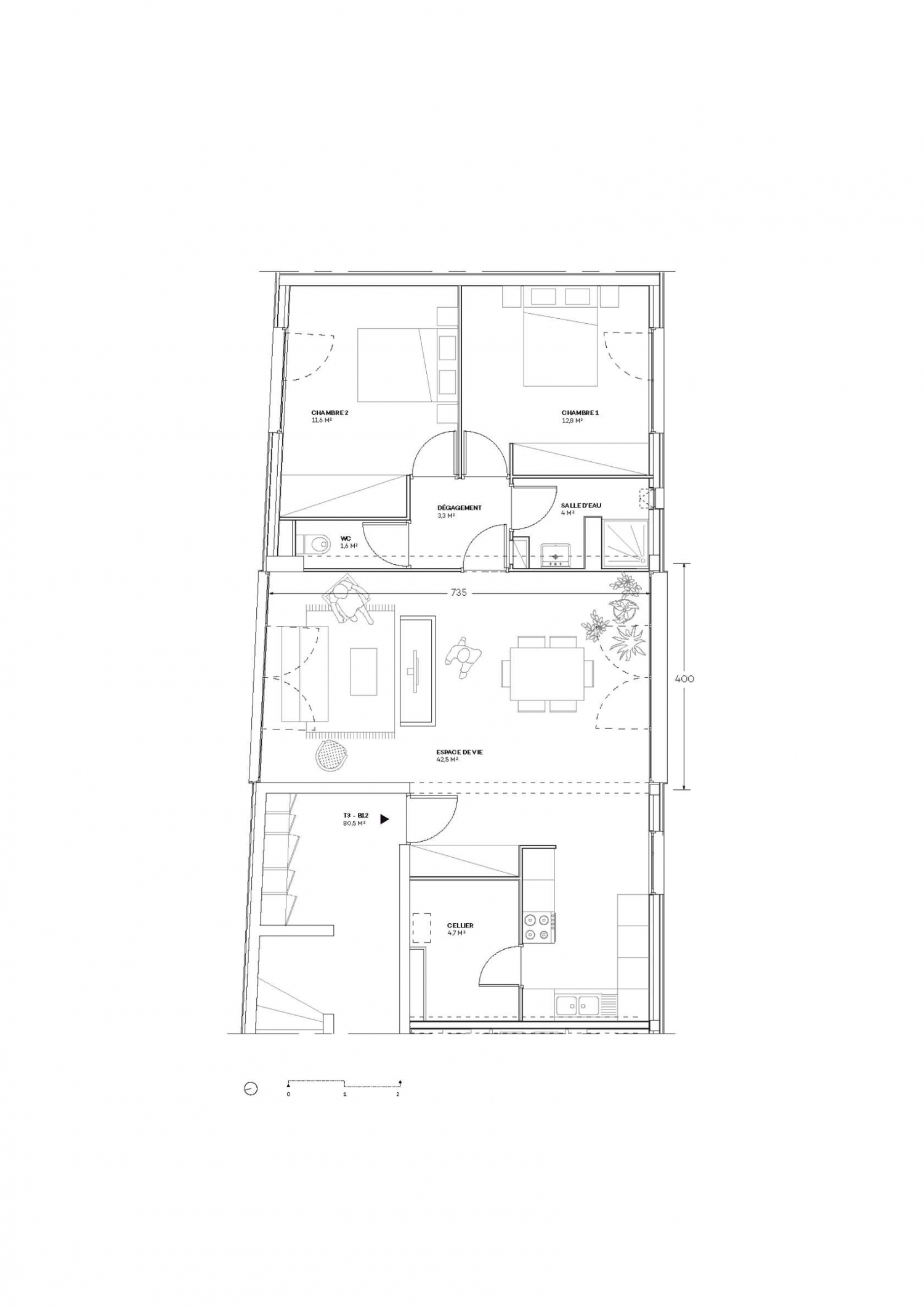 法国 Tirepois 公寓楼丨Fabre,deMarien-43