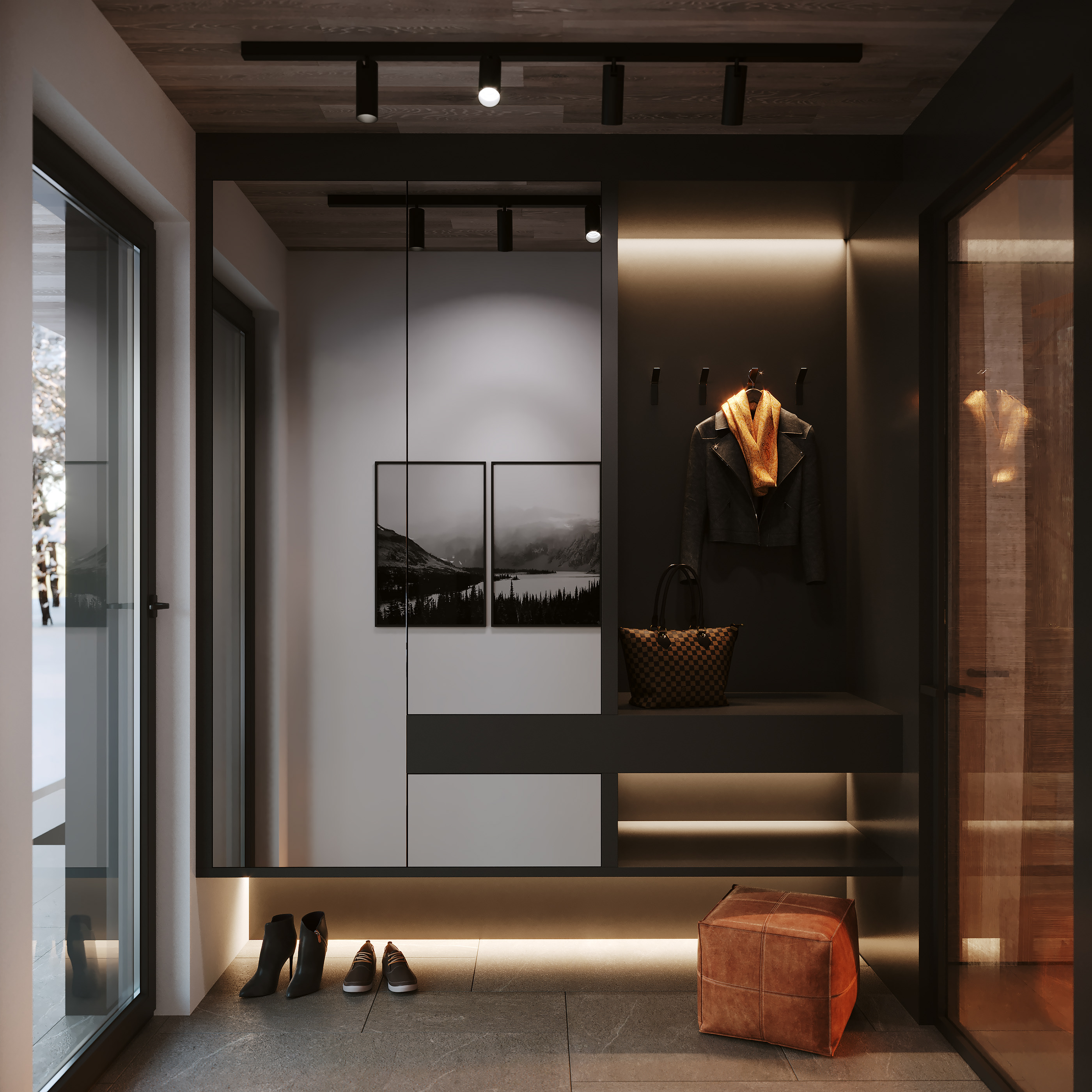 充满舒适和温暖的房子。                     -6